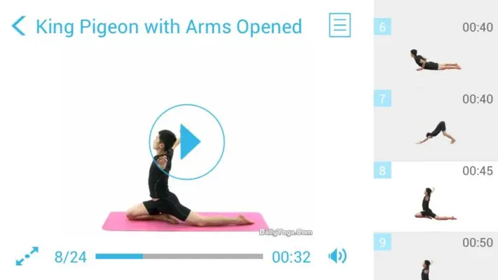 Yoga Sequence for Beginners (Plugin) android App screenshot 5